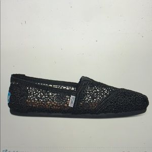 TOMS Classic Crochet Slip on Shoe